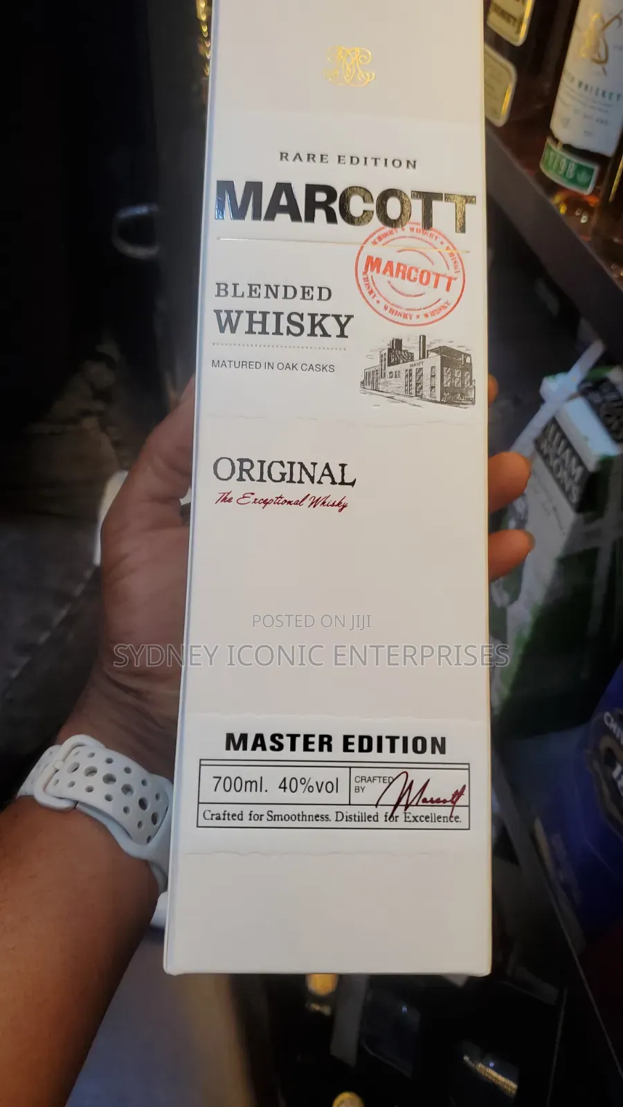 Marcott Blended Whiskey (2boxes 12btles)