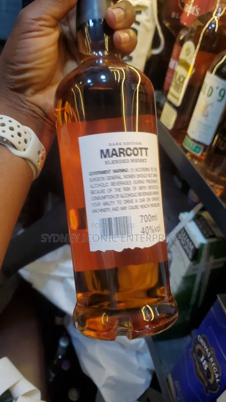 Marcott Blended Whiskey (2boxes 12btles)