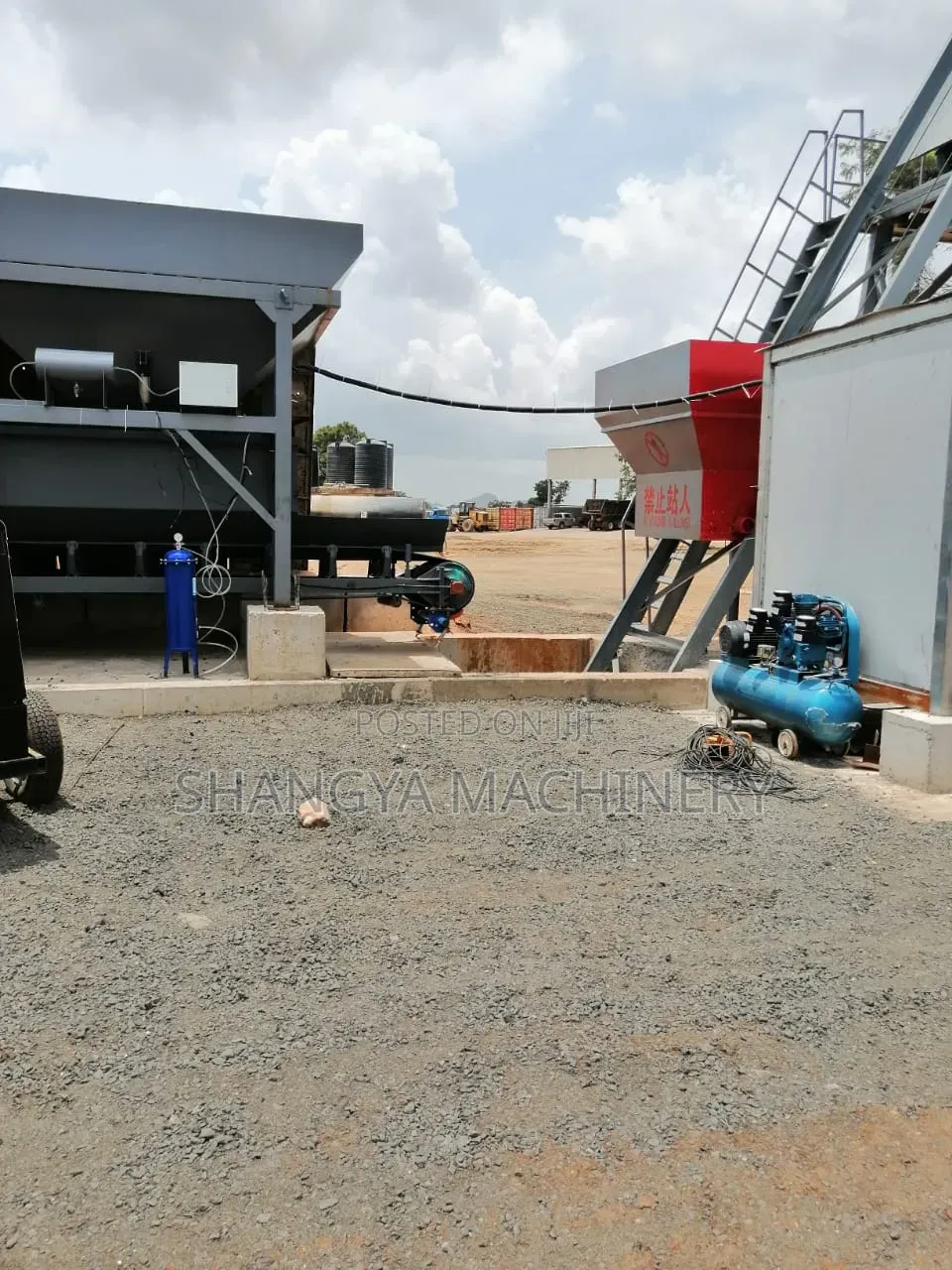 120 Cubic Concrete Batching Plant