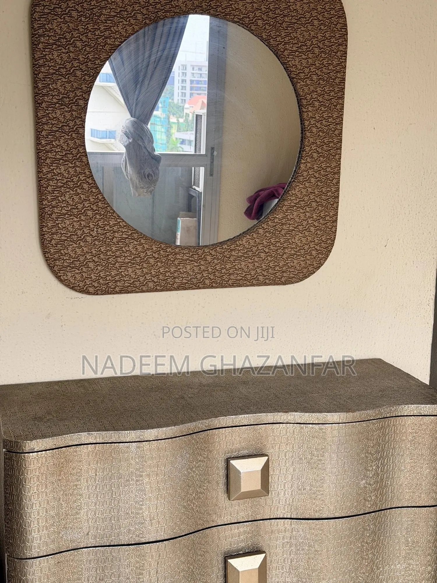 Dressing Table and Mirror