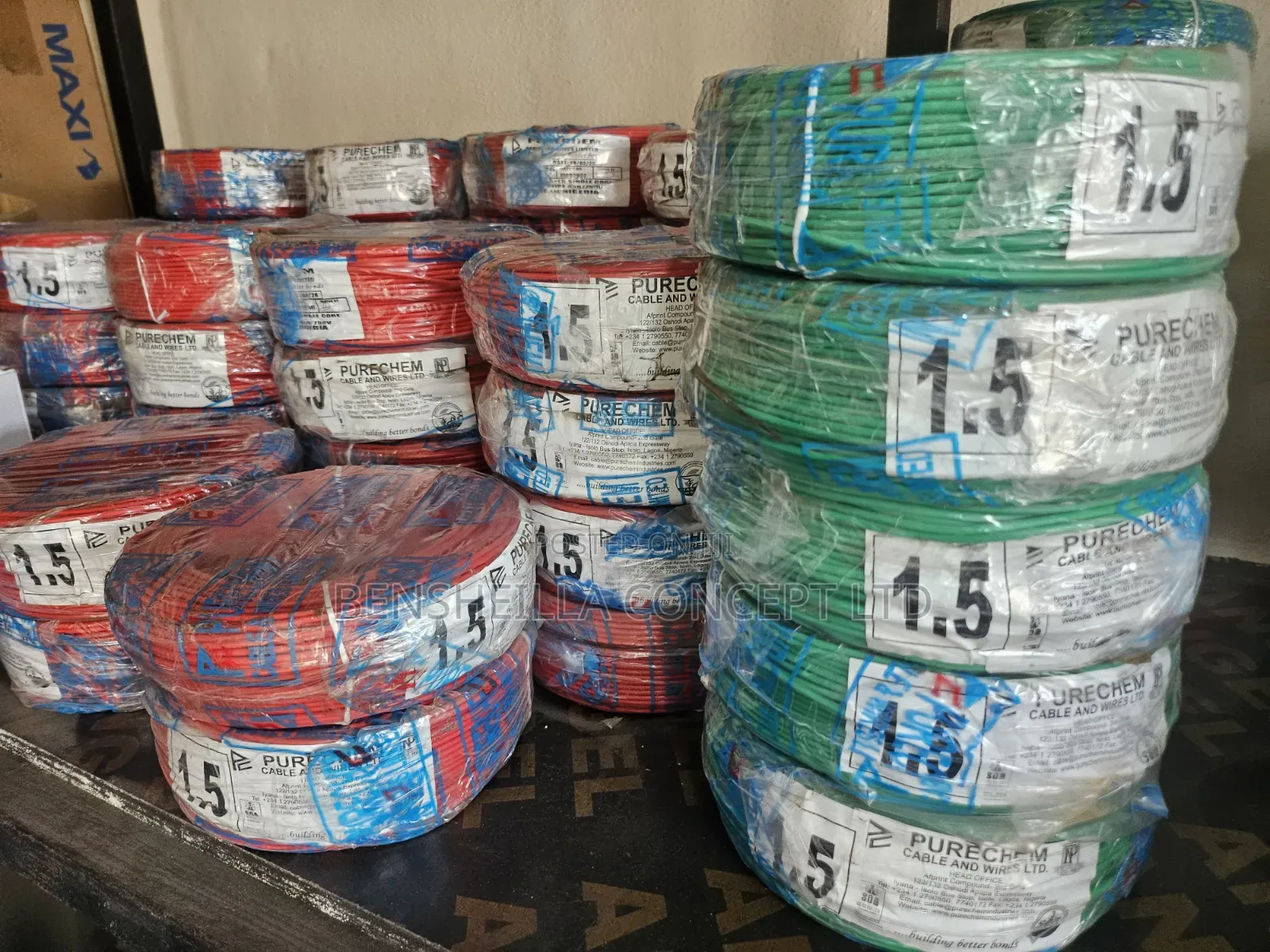 1.5mm PVC Single Core Copper Cable