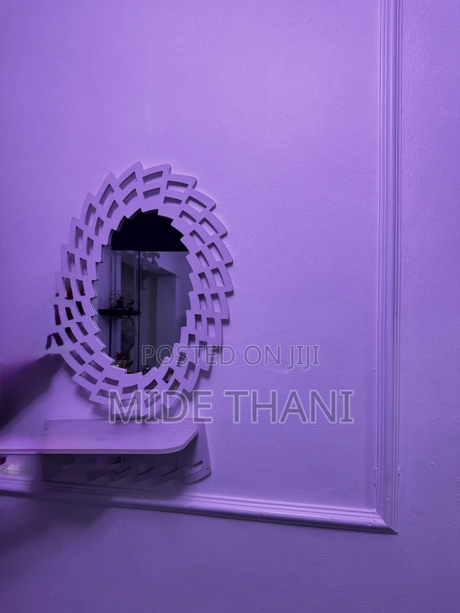 Mini Wall Console Mirror