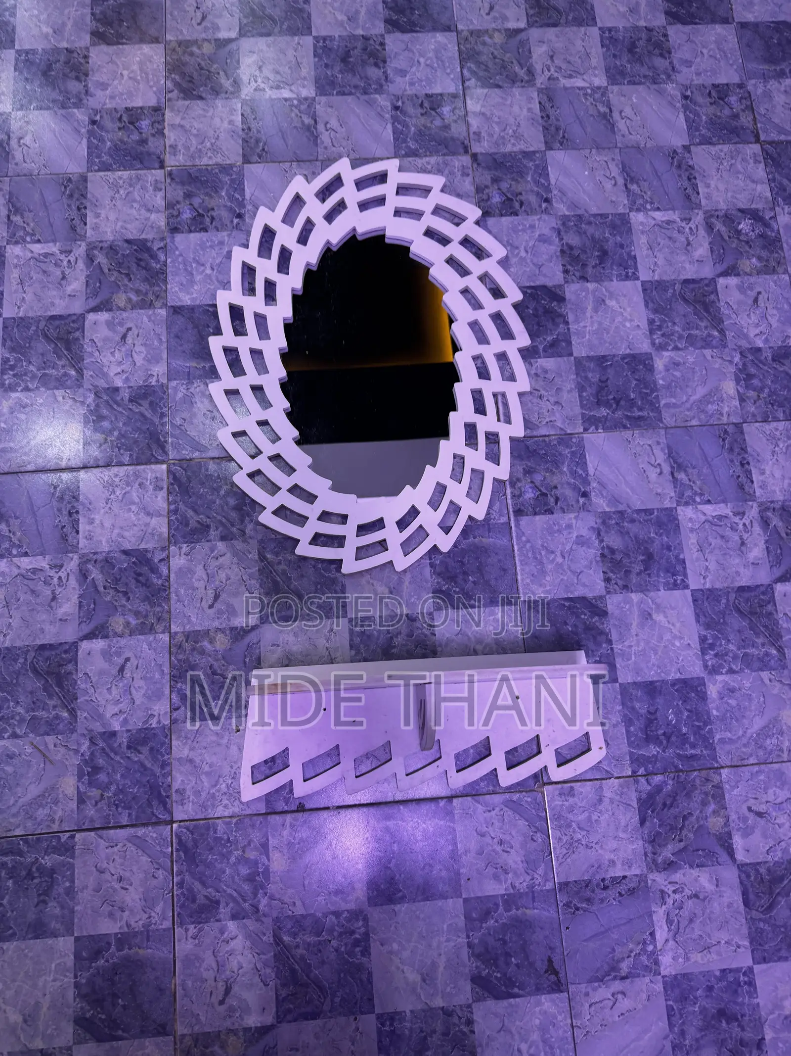 Mini Wall Console Mirror