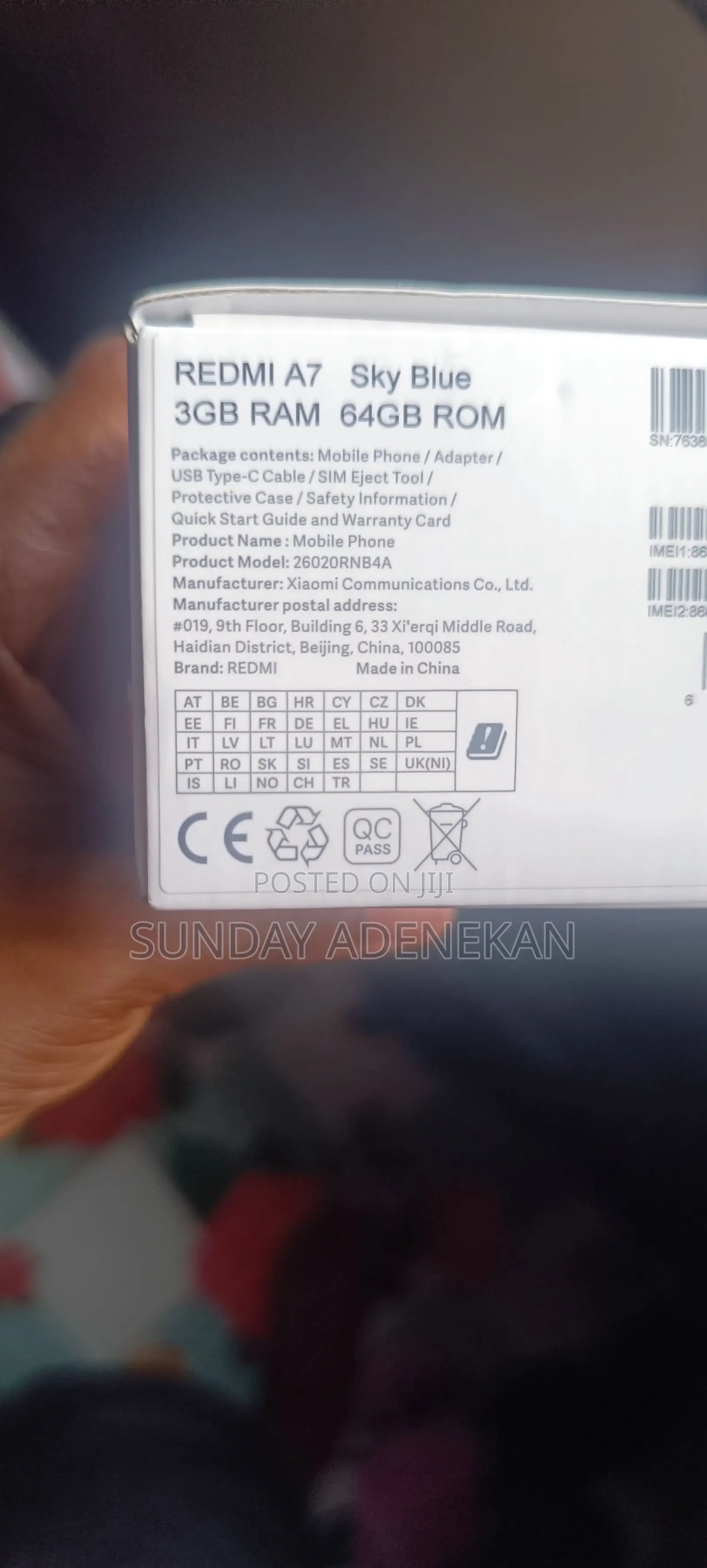 Xiaomi Redmi A7 64 GB Blue