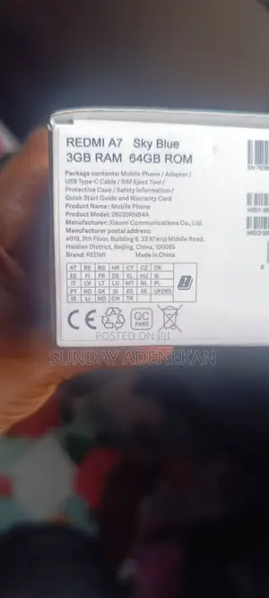 Xiaomi Redmi A7 64 GB Blue