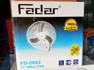 Fadar Wall Fan 17 Inches