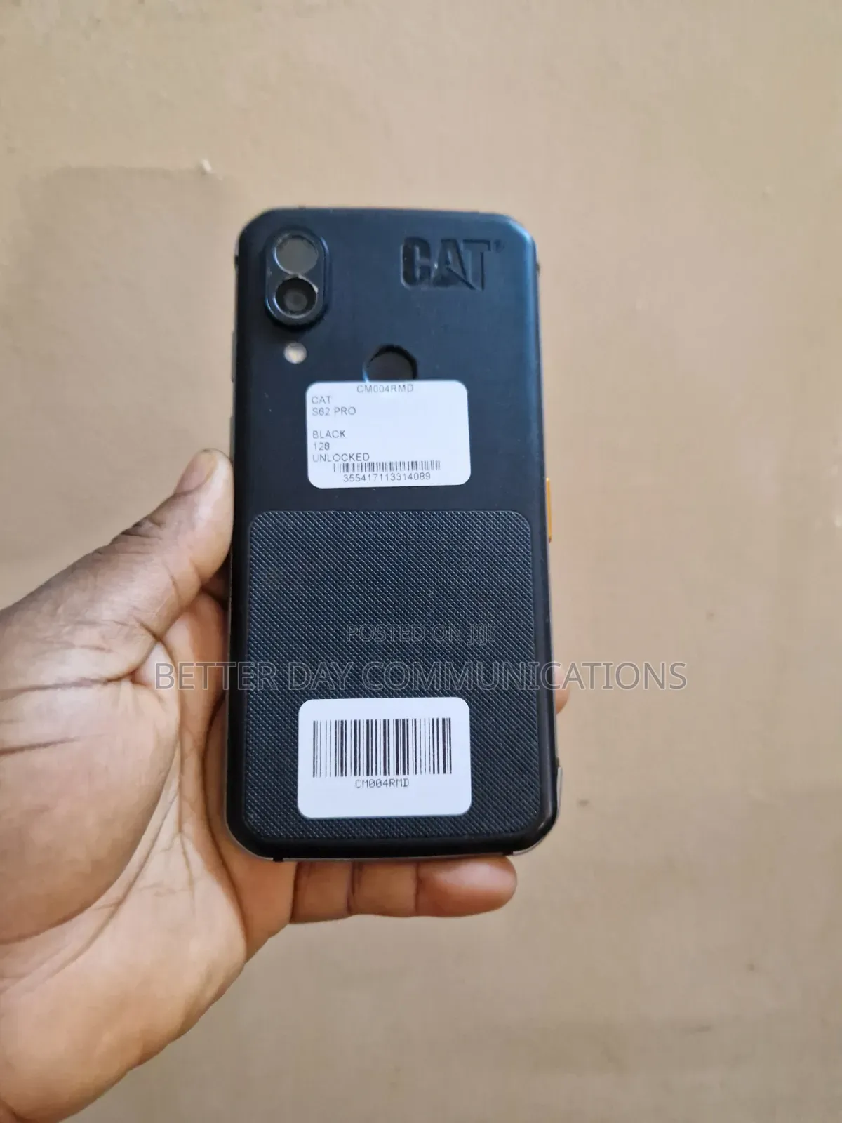 Cat S62 Pro 128 GB Black