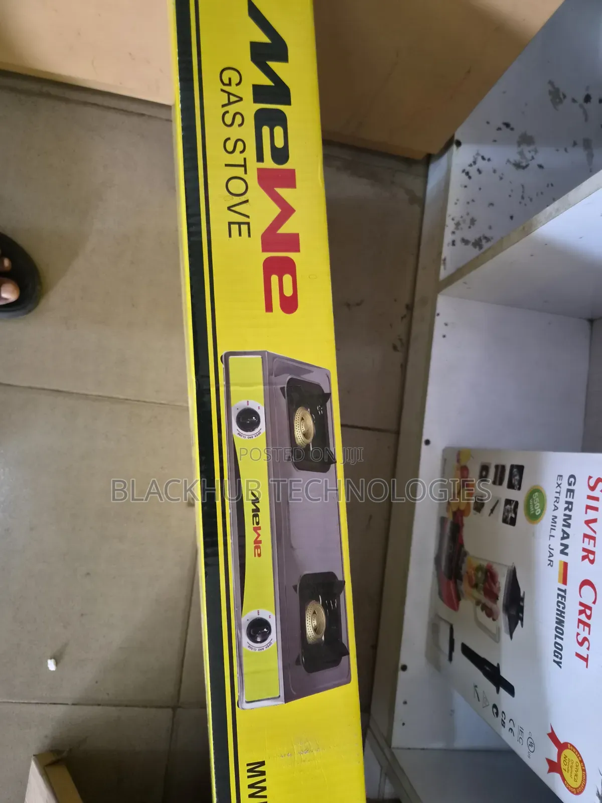 Mewe Table Top Gas Cooker 2 Burners Mwkca-Gsc02