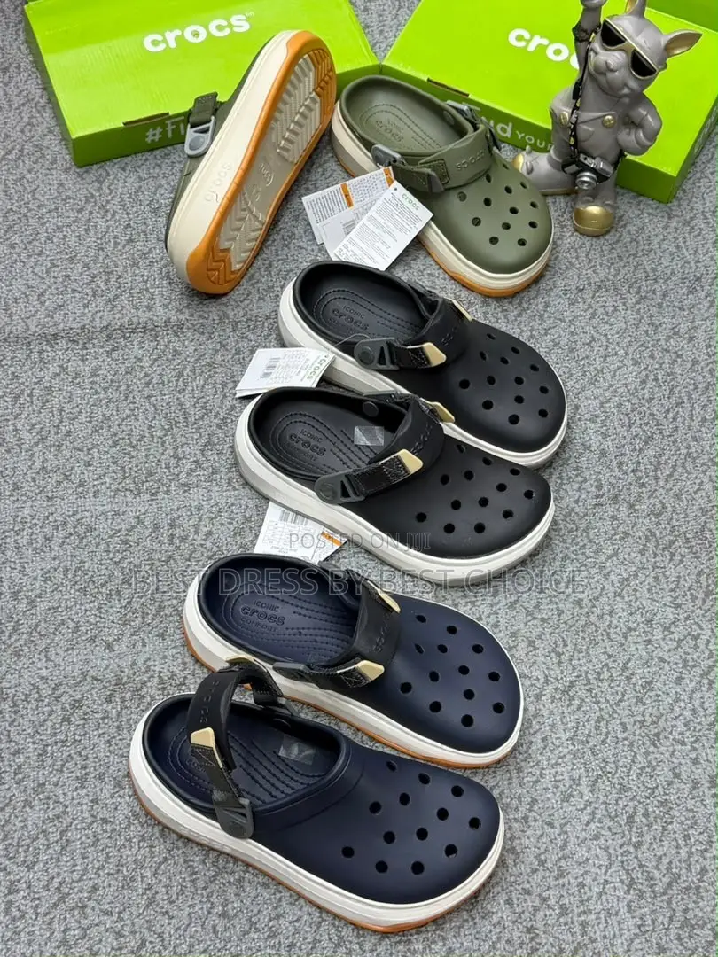 Quality Unisex Breathable Crocs Available in Size :39— 46