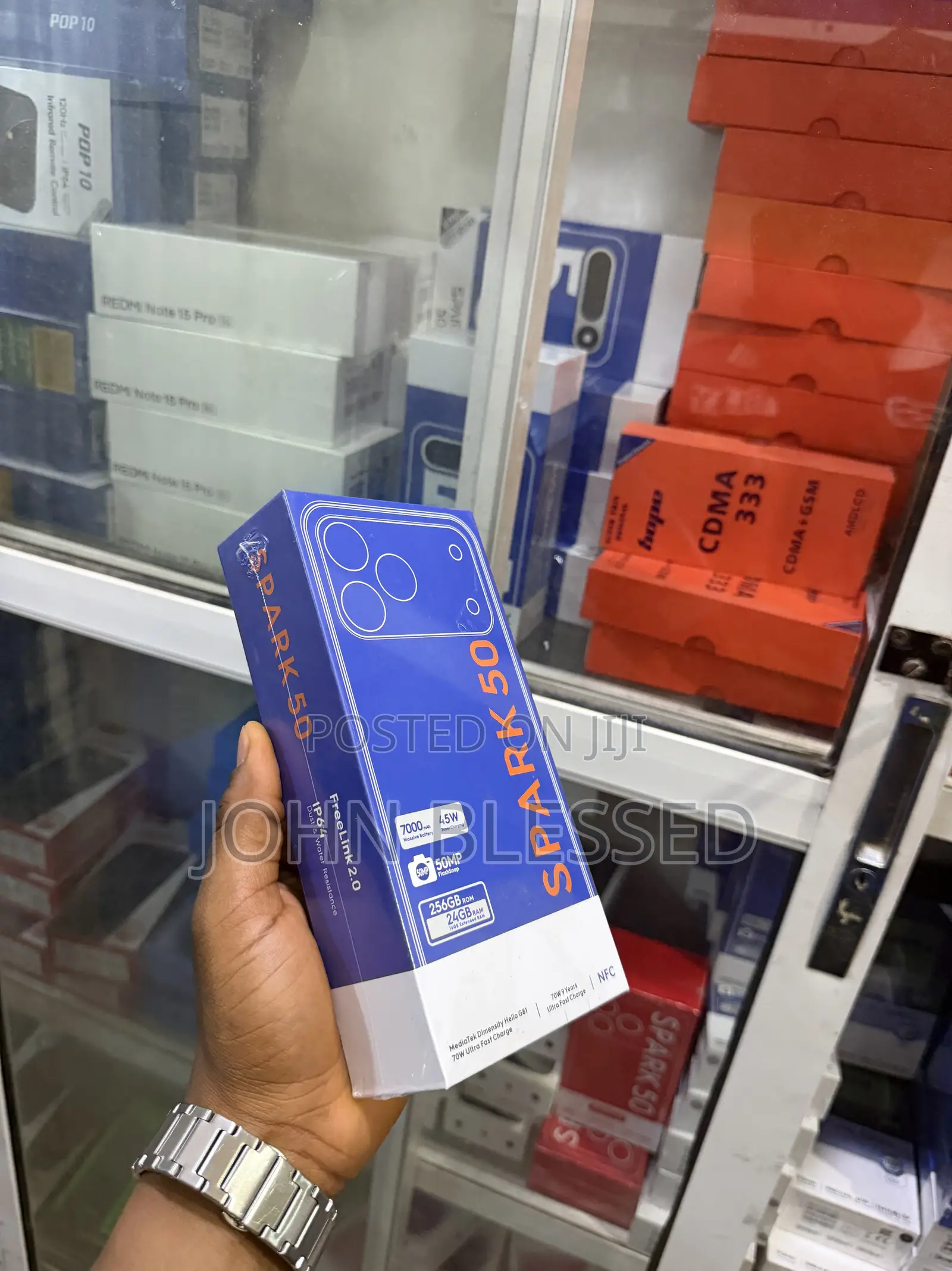 New Tecno Spark 50 Pro 256 GB Blue