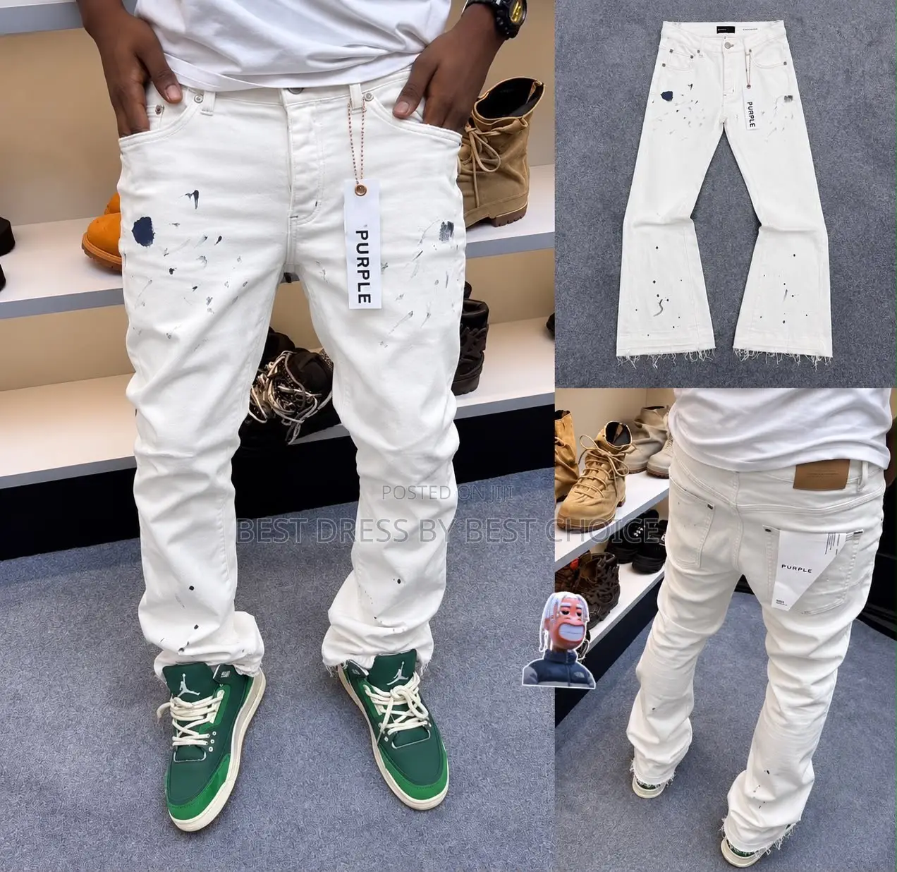 Premium High End Bootcut Jeans Now Available in Store quality Checked