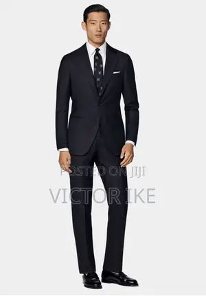 Black Fitted Suit
