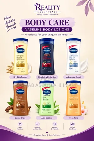 Vaseline Body Lotions