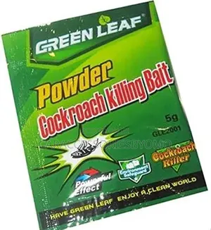 6pc Green Leaf Cockroach Killing Bait Powder
