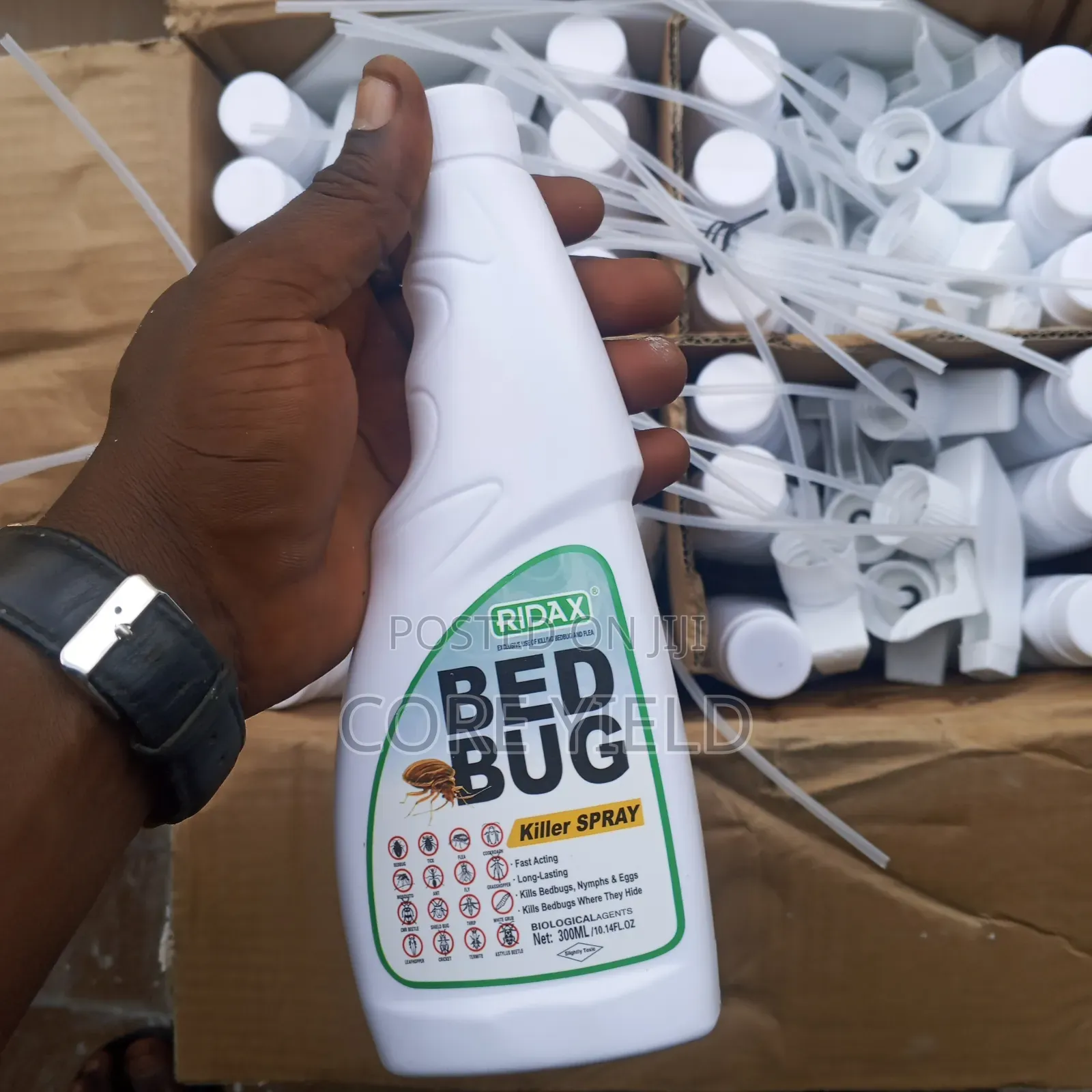 Original 300ml Ridax Bedbug Killer.