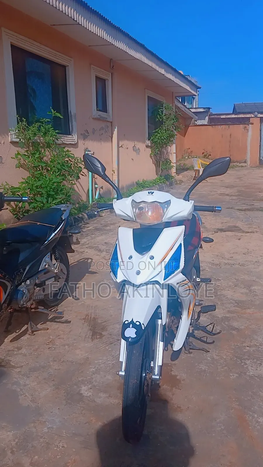 Haojue HJ110-5 2024 White