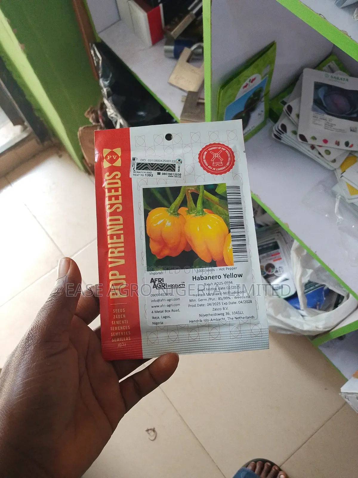 Habanero Yellow