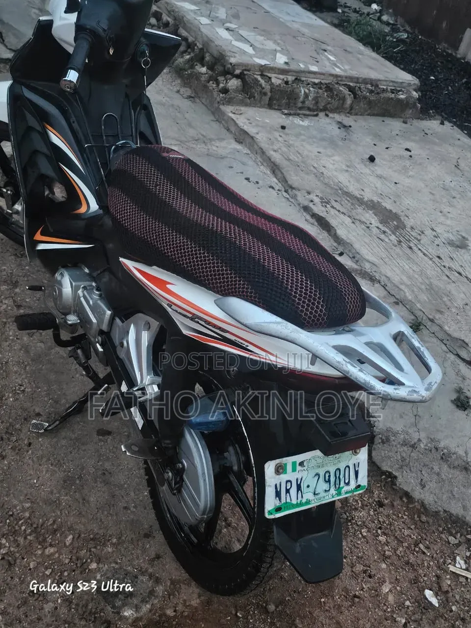 Haojue HJ110-5 2024 White