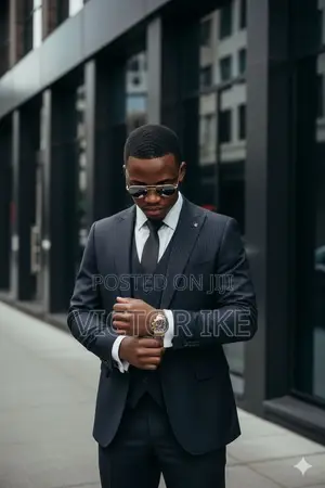 Black Corporate Suits in Yenagoa