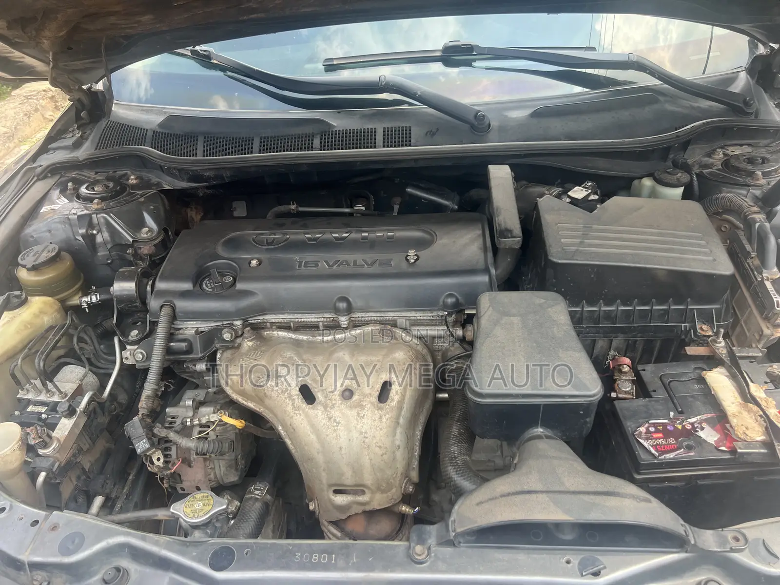 Toyota Camry 2.4 LE 2008 Gray