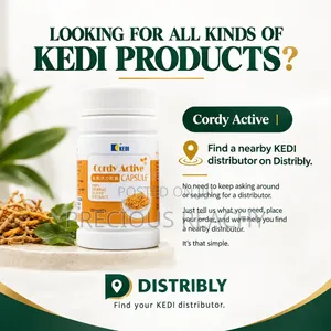 KEDI Cordy Active Capsule – Energy, Stamina & Vitality Supplement