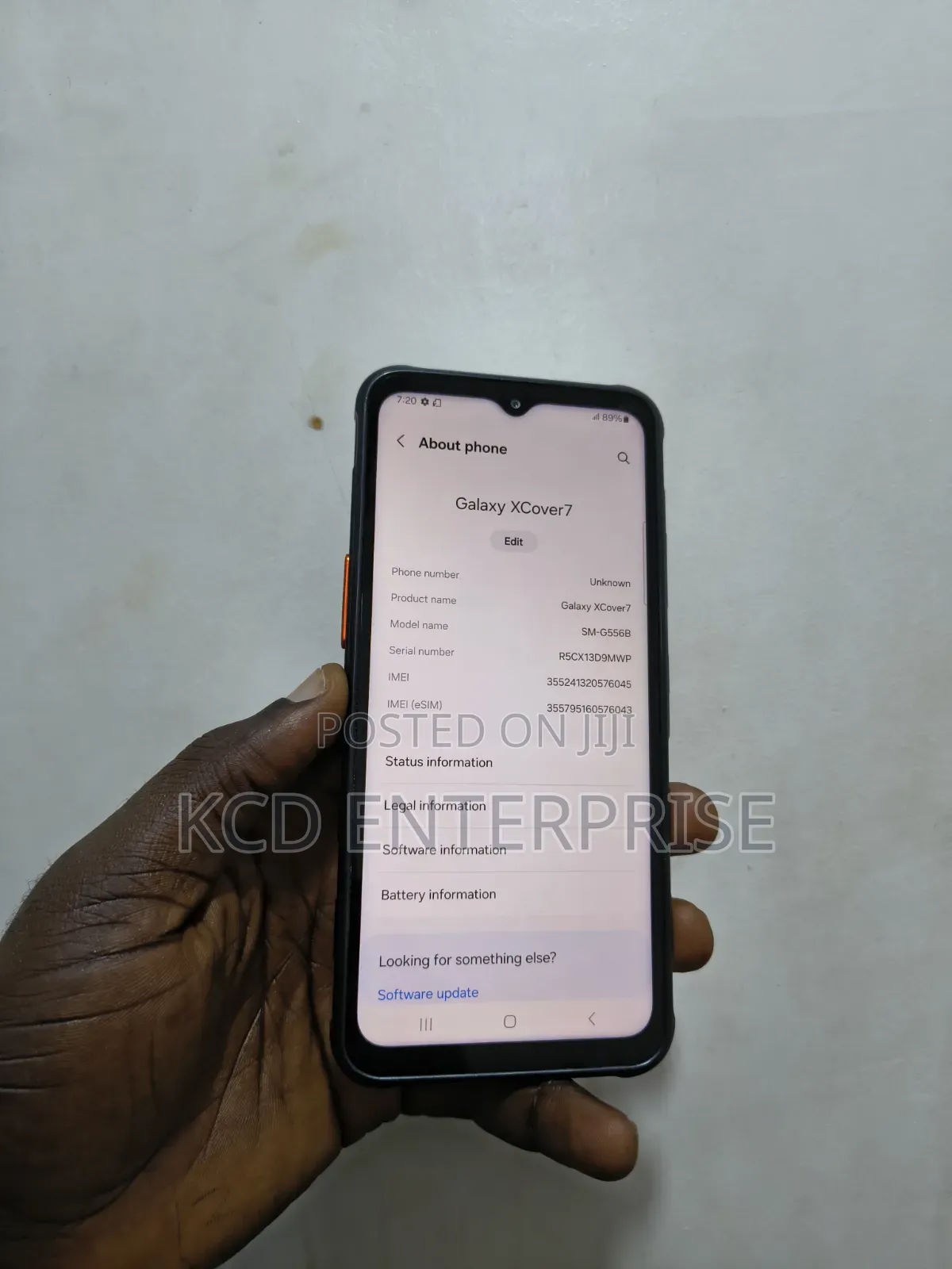 Samsung Galaxy XCover7 128 GB Black