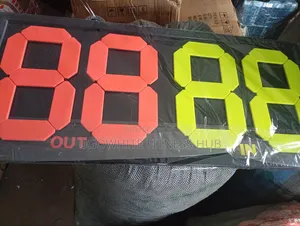4-Digit Manual Football/Soccer Substitution or Exchange Board