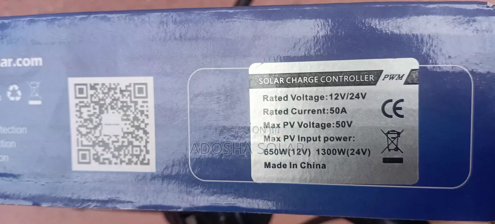 50Ah PWM Charge Controller