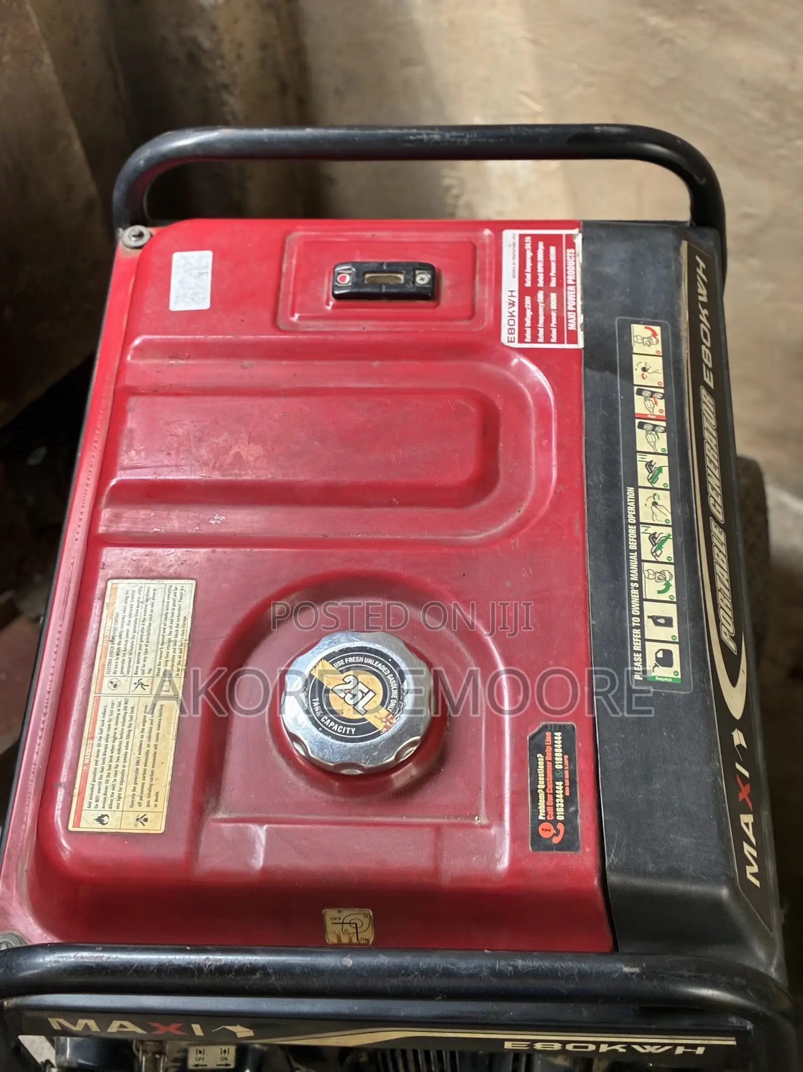 10kva Maxi Digital Petrol Generator (Us Standard With 100% Copper)