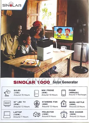 Sinolar All in One Solar Generator 1000