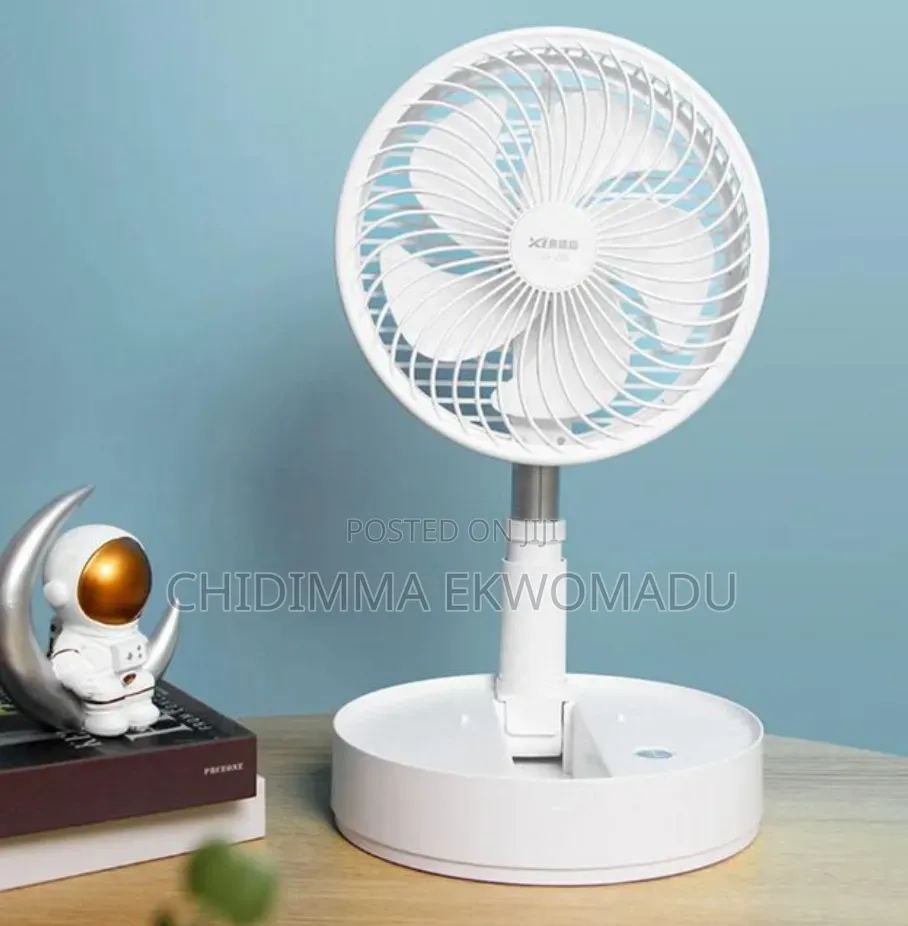 TGX Stretchable Rechargeable Folding Telescopic Fan