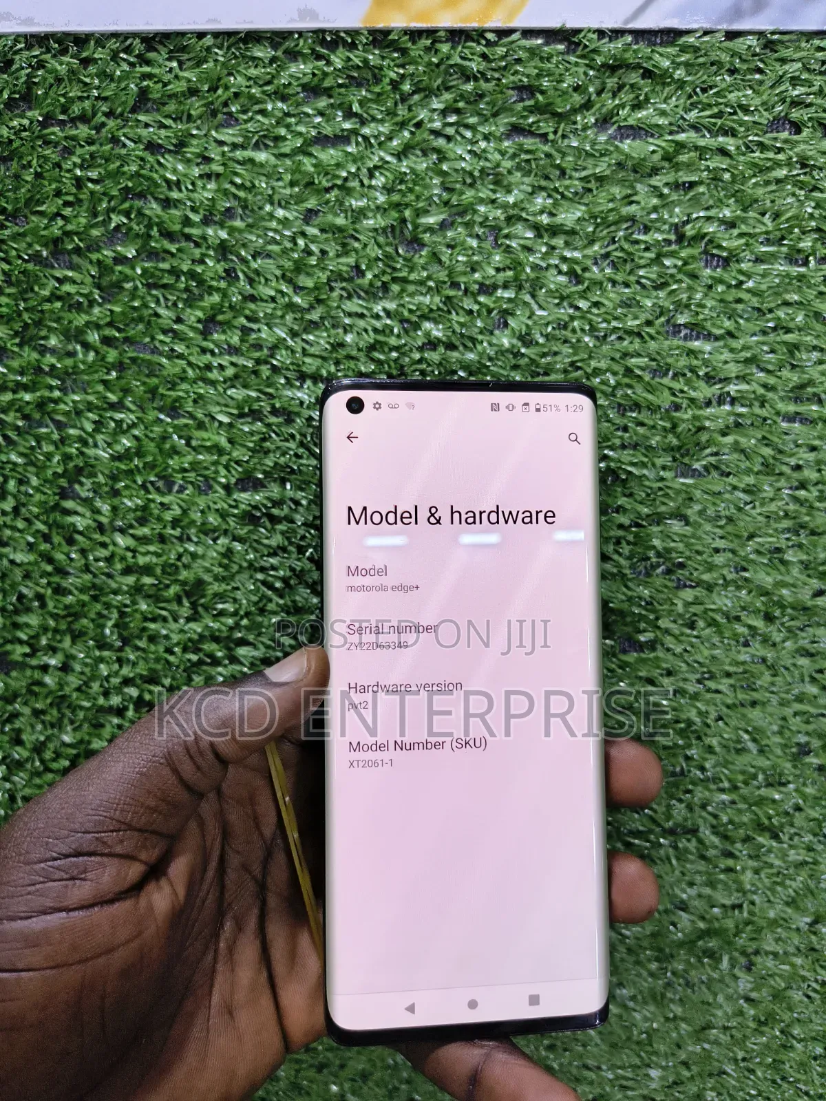 Motorola Edge Plus 256 GB Blue