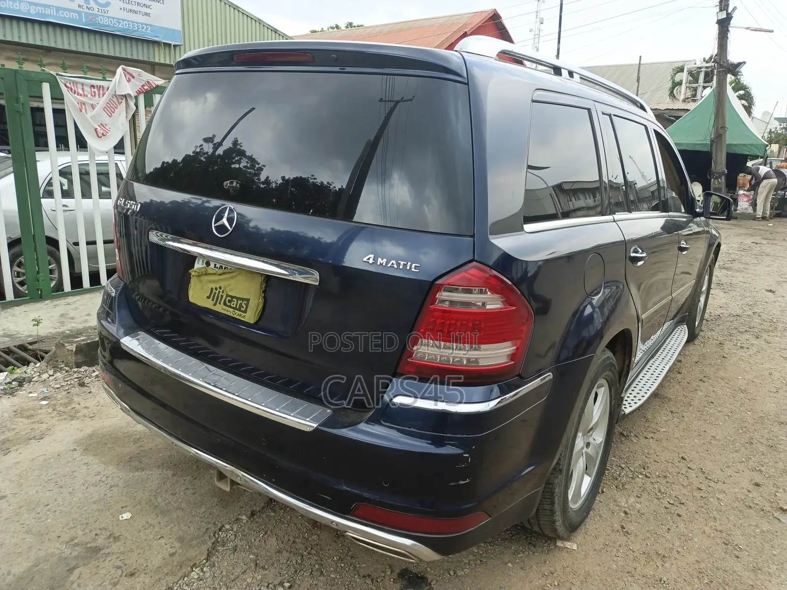 Mercedes-Benz GL-Class 2011 Blue
