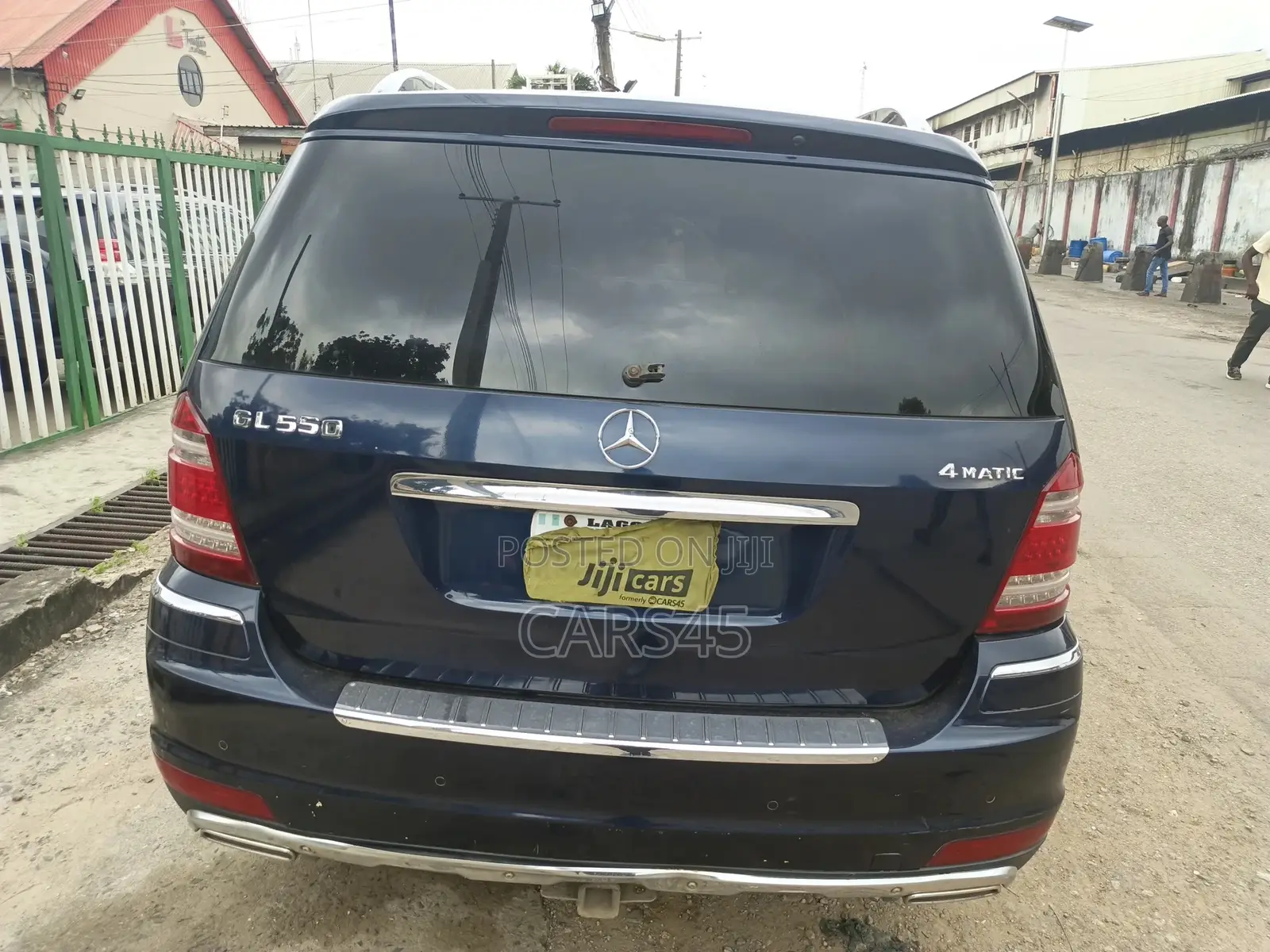 Mercedes-Benz GL-Class 2011 Blue