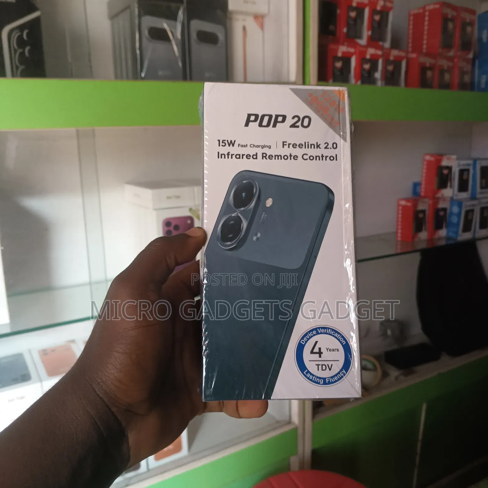 New Tecno Pop 20 128 GB Blue