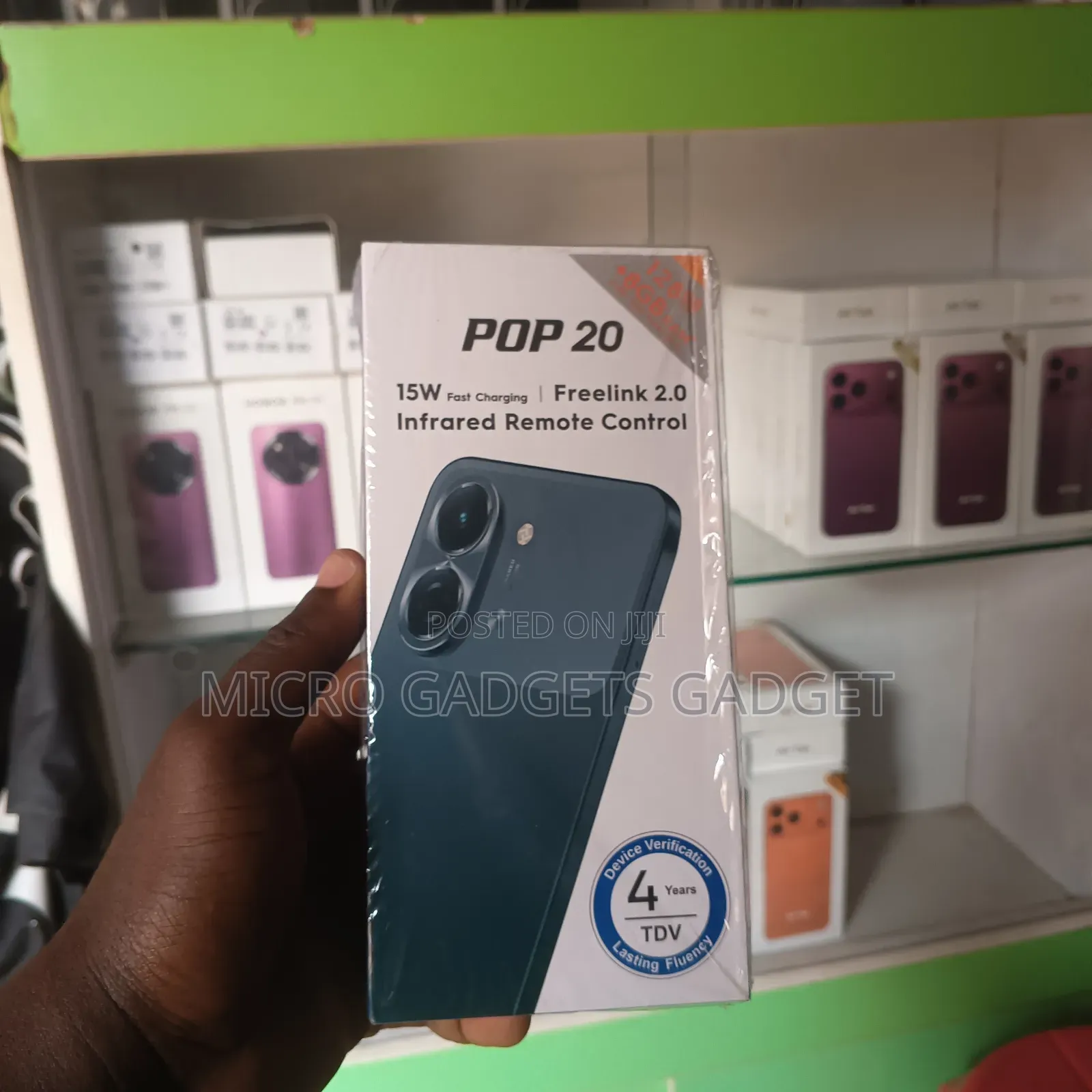 New Tecno Pop 20 128 GB Blue