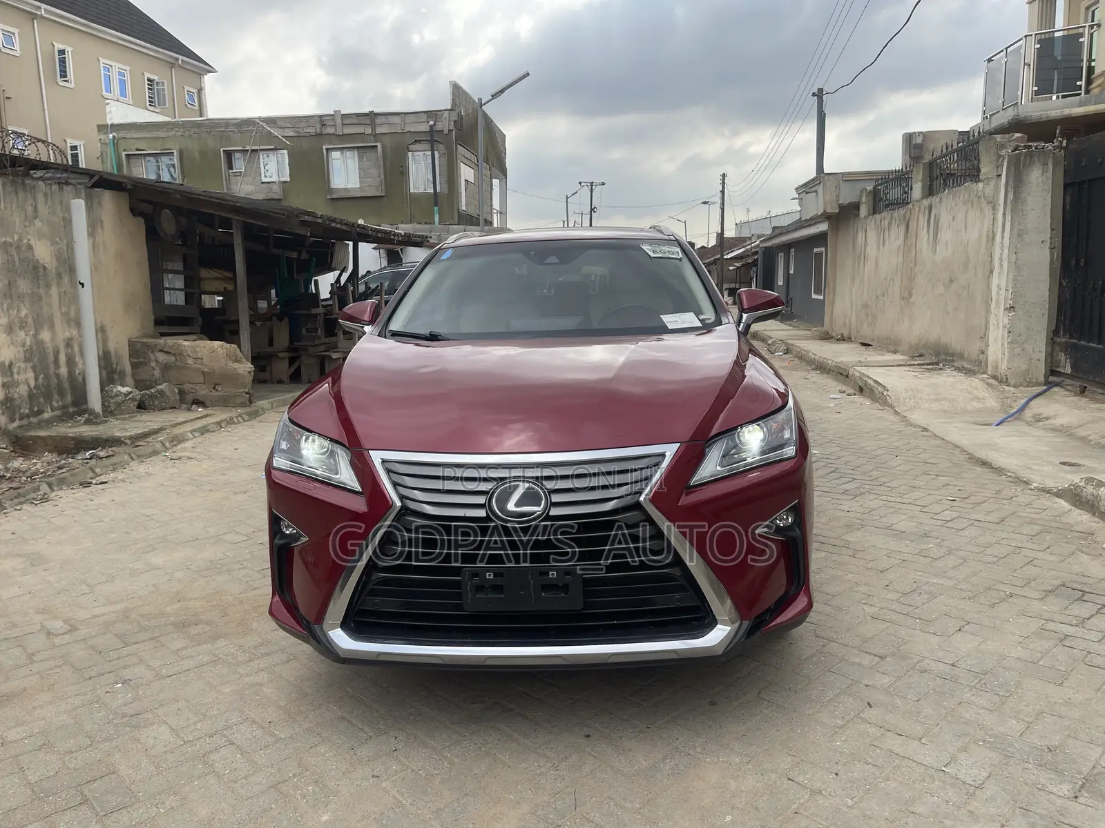 Lexus RX 350 AWD 2018 Red