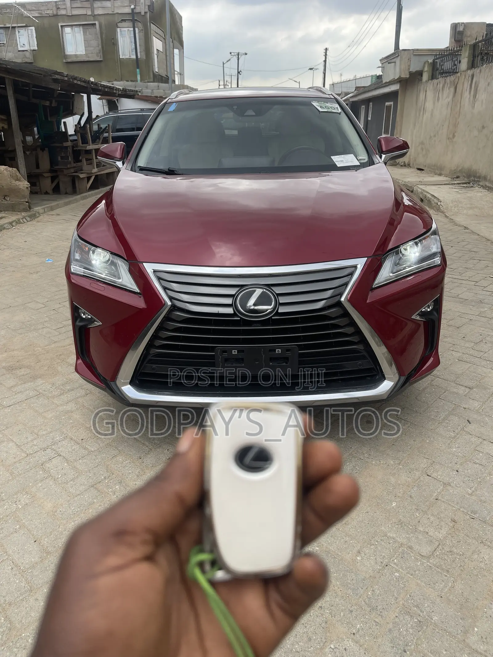 Lexus RX 350 AWD 2018 Red