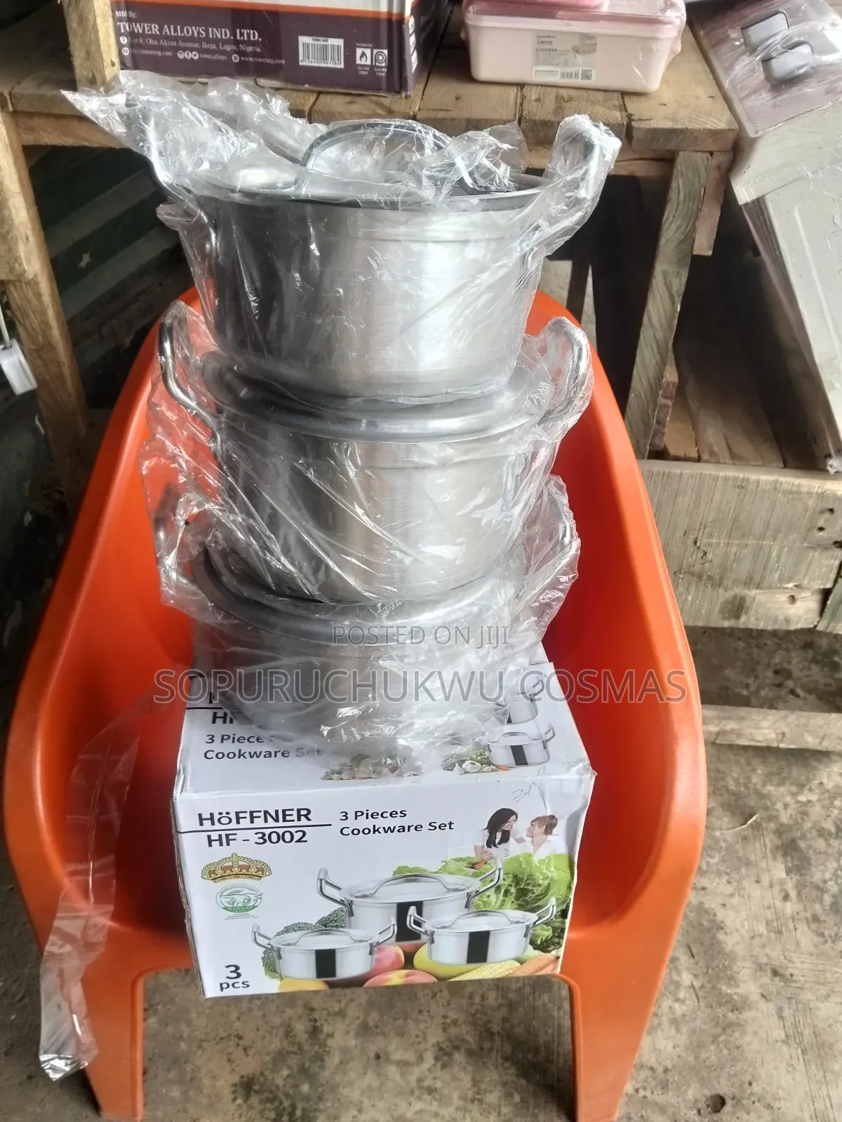 Hoffner Cookerware Pot Set