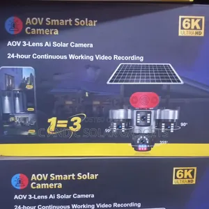 Hieasy AOV Smart Solar Camera Dual Lens Lens