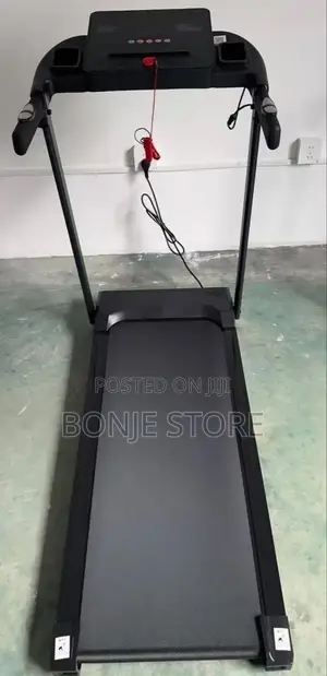Treadmill Machine LCD Screen Mechanical Driving Foldable Walking Pad
