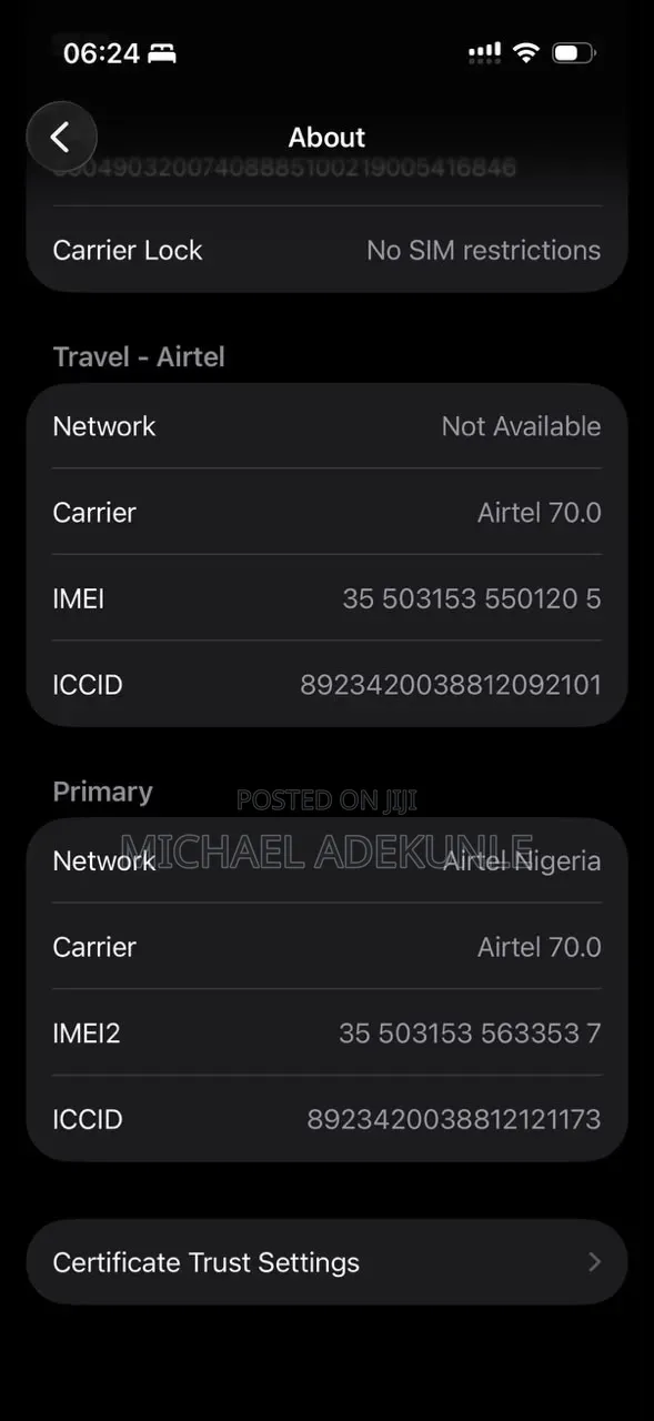 Apple iPhone 16 Pro 128 GB Gray
