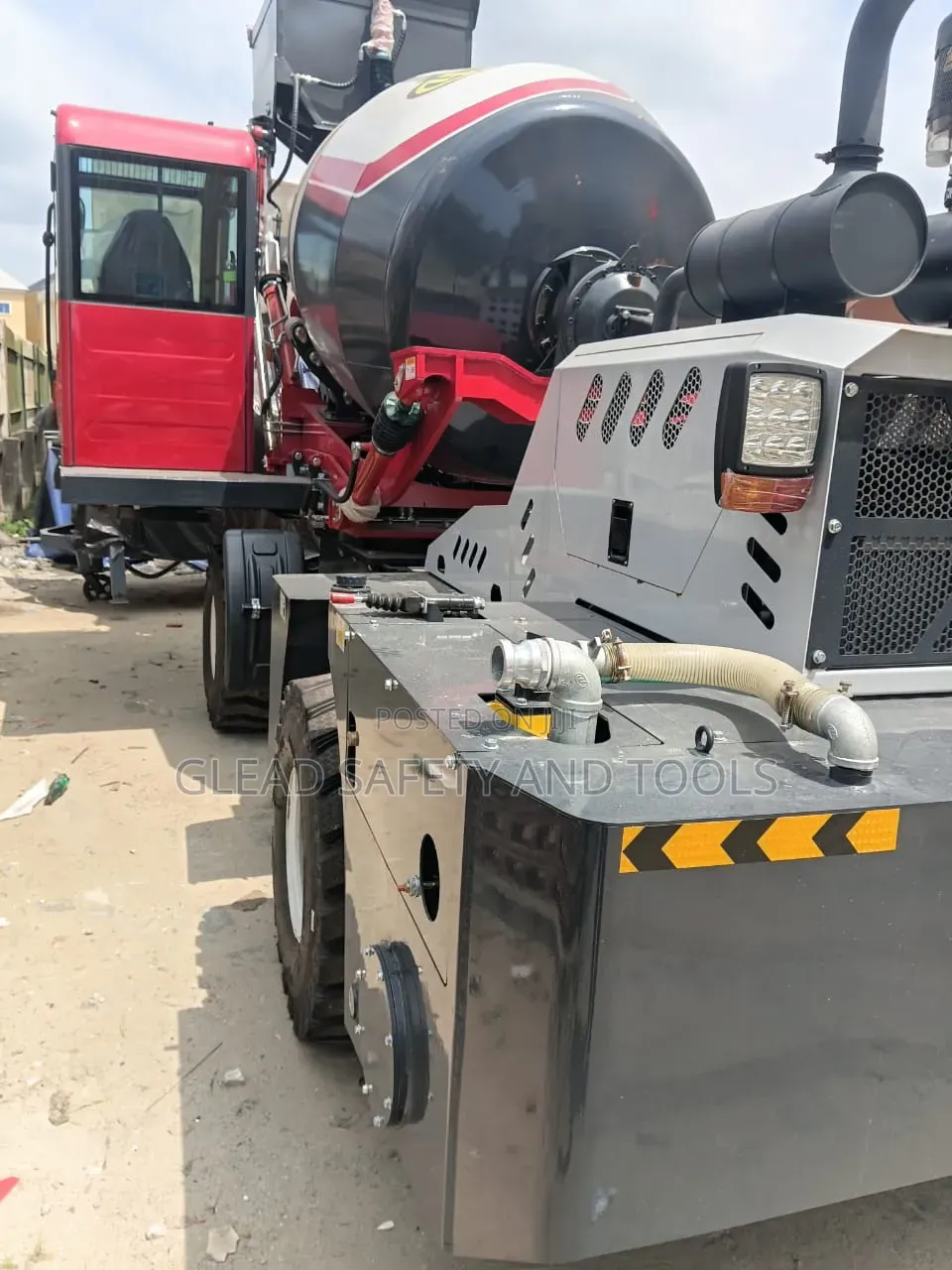 Mobile Concrete Mixer ( 3.5 Cubic )