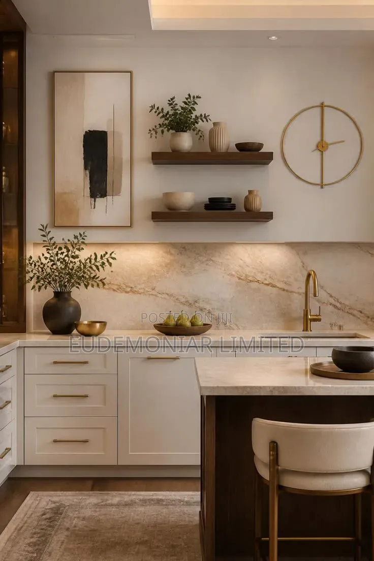 Kitchen Wall Slab Installation