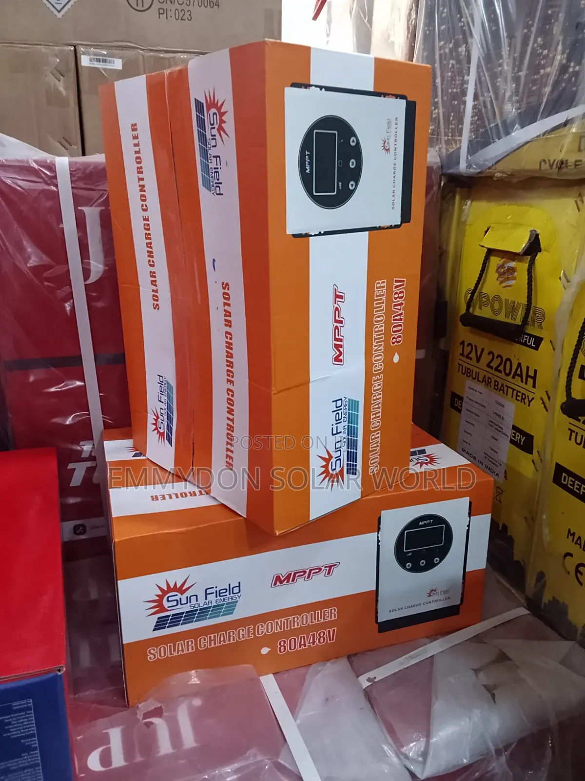 SUNFIELD Solar Charge Controller MPPT 80ah 12v to 48v
