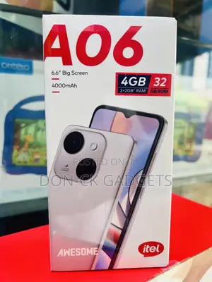 New Itel A06 32 GB Blue