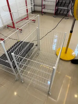 Heavy-Duty Supermarket Wire Mesh Display Bin