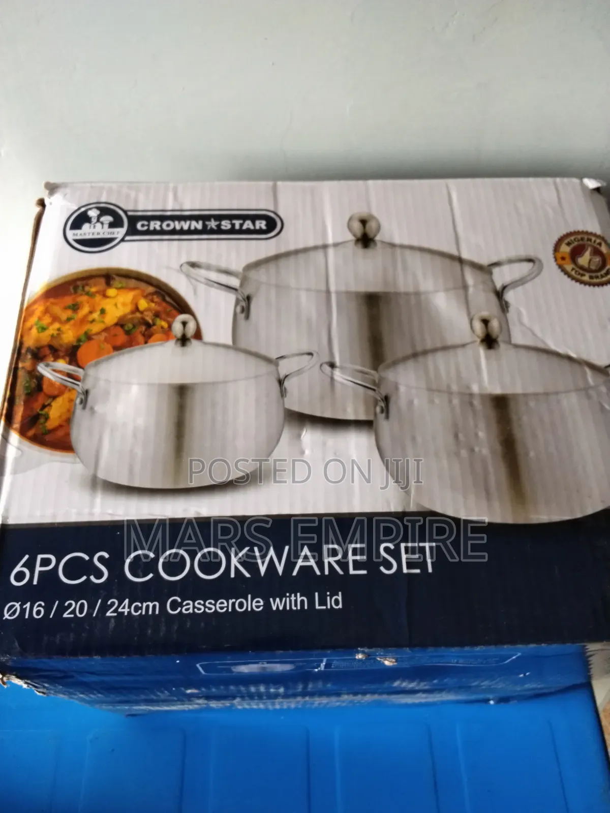 6pcs Cookware Set - N45,000
