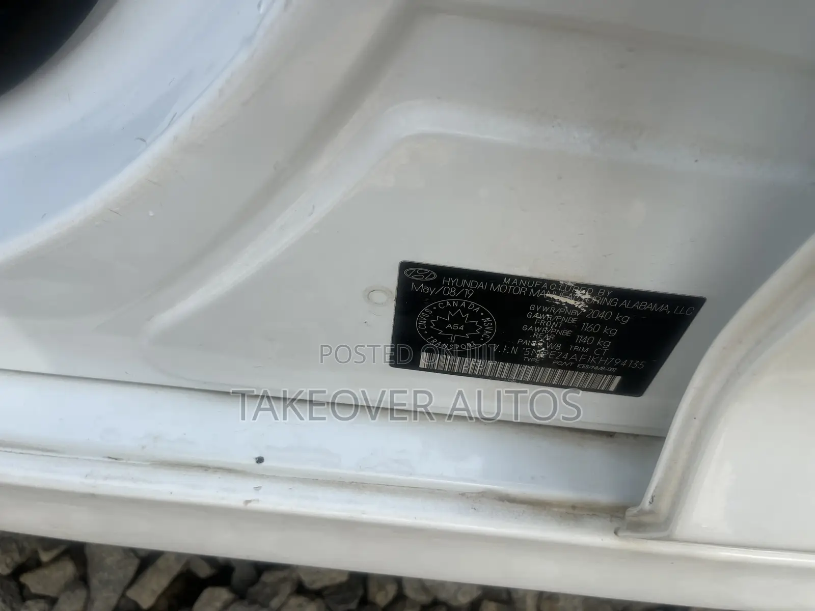 Hyundai Sonata 2019 White