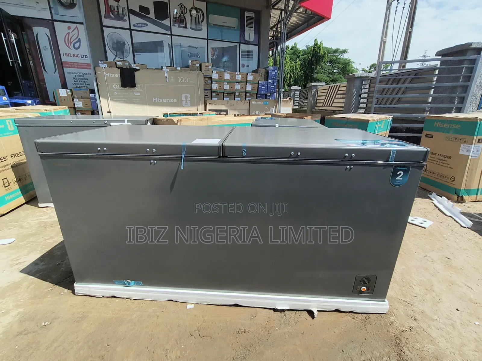 Hisense 500L Freezer (Double Doors)